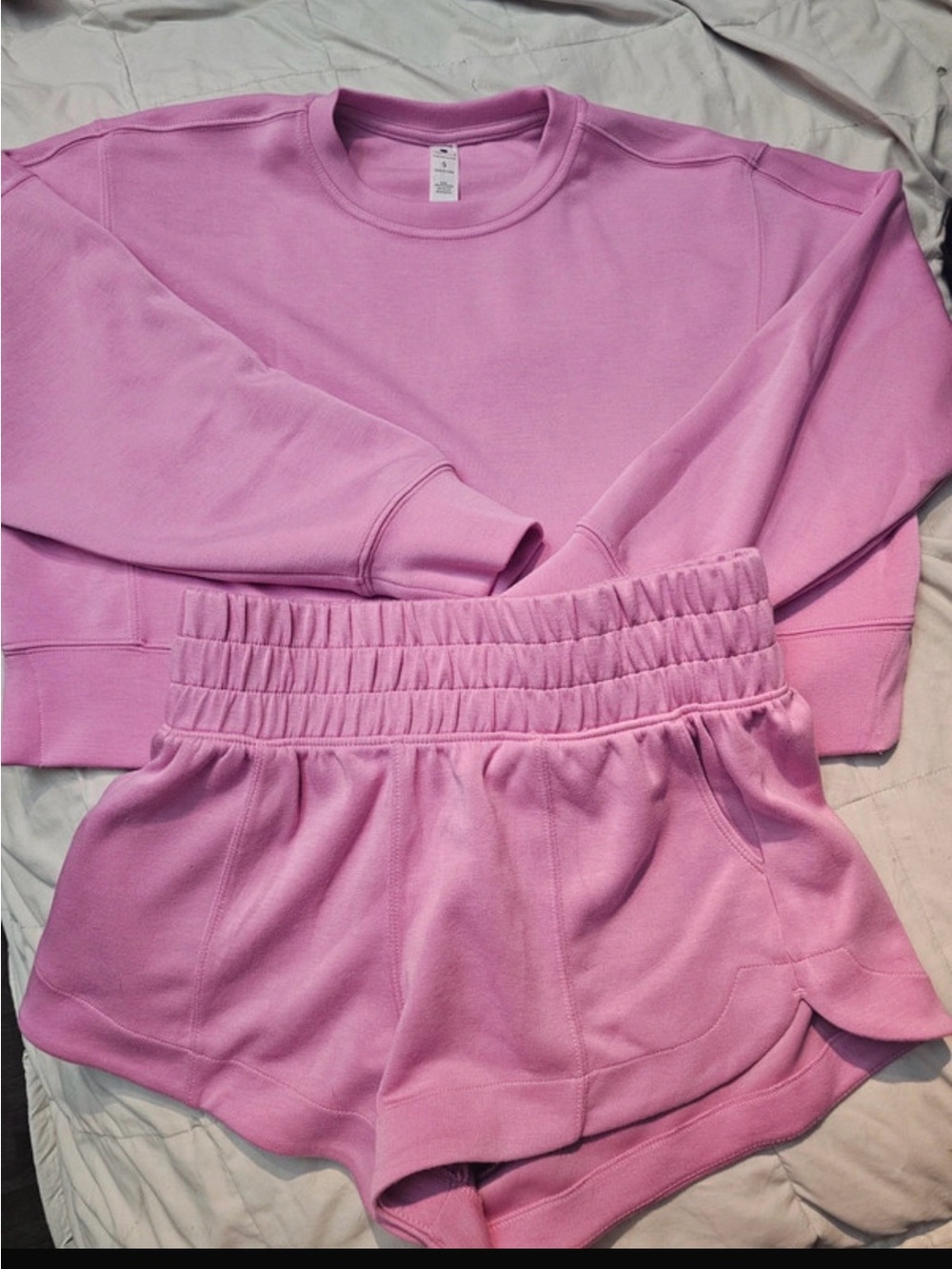Yogalicious Scuba Zuri Matching Set - Pink (Size Small)
